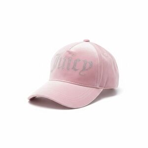 Juicy Couture Pink Velour Baseball Cap